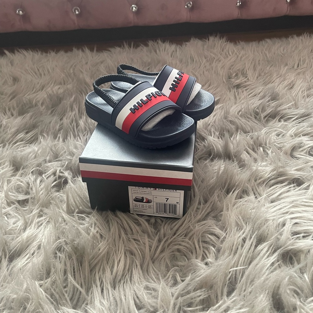 Tommy Hilfiger Toddler Slide Sandals